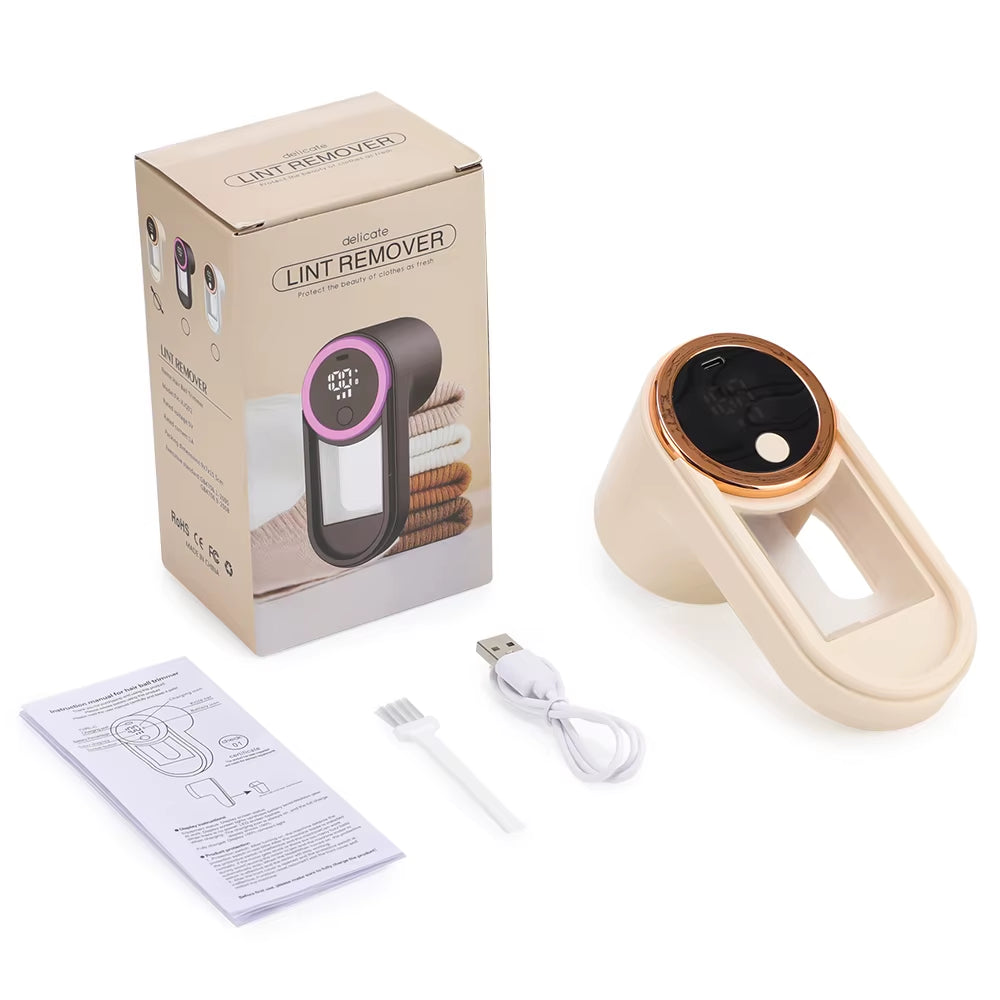 Portable Electric Pellets Lint Remover for Clothing Hair Ball Removal Rechargeable Clothes Sweater Shaver Plush Clothing Razor
