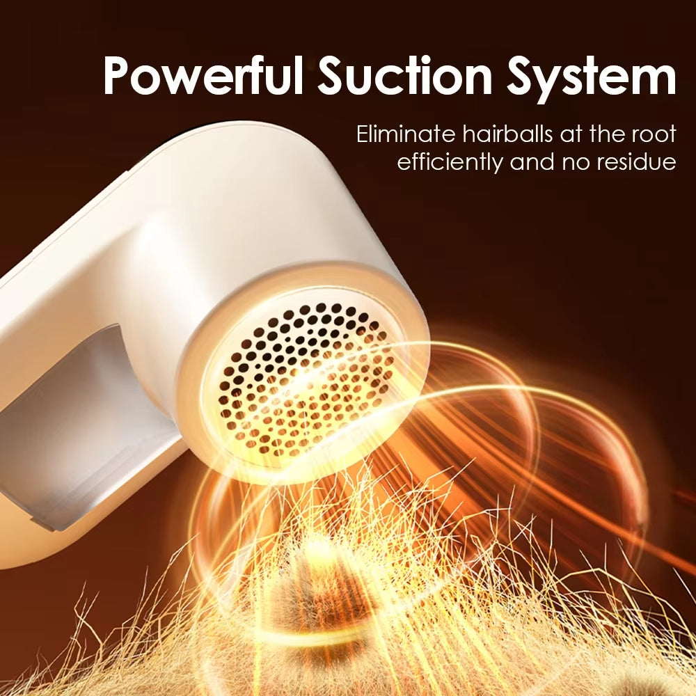 Portable Electric Pellets Lint Remover for Clothing Hair Ball Removal Rechargeable Clothes Sweater Shaver Plush Clothing Razor