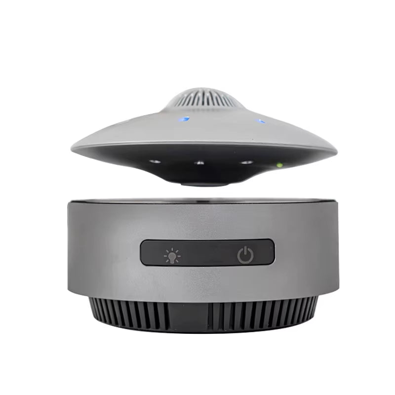 UFO Magnetic Levitation Bluetooth Speaker, Playing Music & Automatic Floating in the Air, Unique Gifts for Home Office Décor